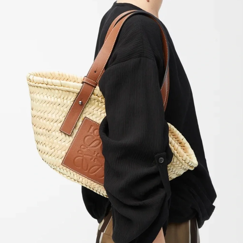 Loewe Tan Basket Bag! LIKE NEW CONDITION